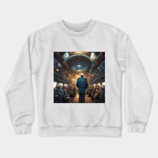 Pensioners as commercial aircrew Crewneck Sweatshirt